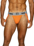 BIKE Athletic BAS304 Men's Underwear Classic Jockstrap Color Orange