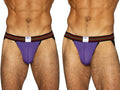 BIKE Athletic BAS305 Men's Underwear Performance Mesh Jockstrap Color Purple