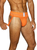 BIKE Athletic BAS306 Men's Underwear Original Number 10 Jockstrap Color Orange