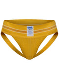 BIKE Athletic BAS306 Original Number 10 Yellow Jockstrap Color Yellow