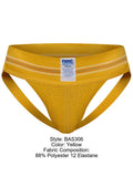 BIKE Athletic BAS306 Original Number 10 Yellow Jockstrap Color Yellow