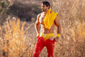 BIKE Athletic BAS306 Original Number 10 Yellow Jockstrap Color Yellow