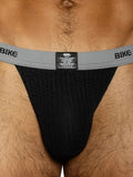 BIKE Athletic BAS308 Men's Underwear Swimmer Athletic Jockstrap Color Black