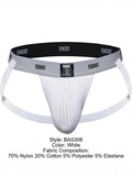 BIKE Athletic BAS308 Men's Underwear Swimmer Athletic Jockstrap Color White