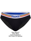 BIKE Athletic BAS327 Stretch Cotton Brief Color Color Black