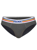 BIKE Athletic BAS327 Men's Underwear Stretch Cotton Brief Color Charcoal