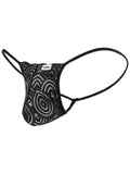 CandyMan 95000 Men's Underwear Seductive Lace Thongs Color Black