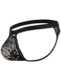 CandyMan 95013 Men's Underwear Seductive Lace Thongs Color Black