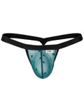 CandyMan 95017 Men's Underwear Mesh Thongs Color Emerald