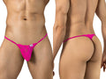 CandyMan 95020 Men's Underwear Sensual Lace Thongs Color Pink