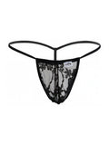 CandyMan 9586 G-String Color Black Lace