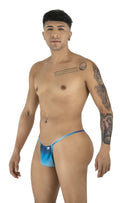 CandyMan 9586 G-String Color Blue Print