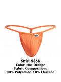 CandyMan 9586 Men's Underwear Mini G-String Color Hot Orange