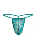 CandyMan 9586 Men's Underwear Mini G-String Color Jade Lace