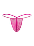 CandyMan 9586 Men's Underwear Mini G-String Color Magenta Mesh