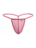 CandyMan 9586 Men's Underwear Mini G-String Color Pink Mesh