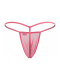 CandyMan 9586 G-String Color Pink Mesh