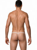 CandyMan 9586 Men's Underwear Mini G-String Color White