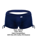 CandyMan 99602X Lounge Pajama Shorts Color Navy