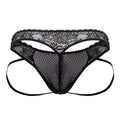 CandyMan 99747 Lace Thongs Color Black