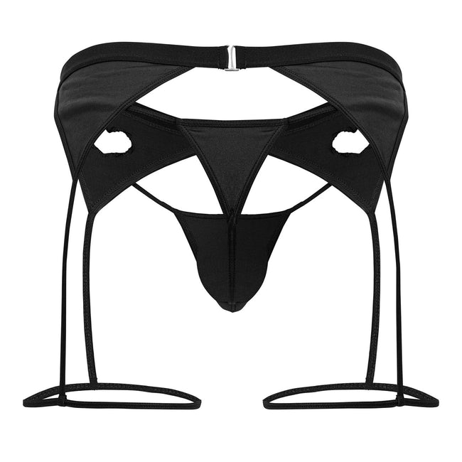 CandyMan 99785 Garter Outfit Color Black