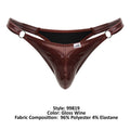 CandyMan 99819 Dom Thongs Color Gloss Wine