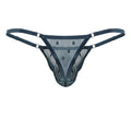 CandyMan 99824 Mesh Thongs Color Green