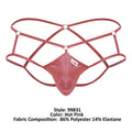 CandyMan 99831 Cage Jockstrap Color Hot Pink