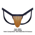 CandyMan 99841 Mesh Thongs Color Orange
