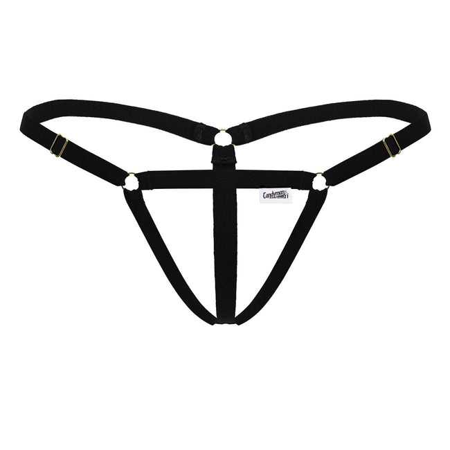CandyMan 99852 Nudist Thongs Color Black