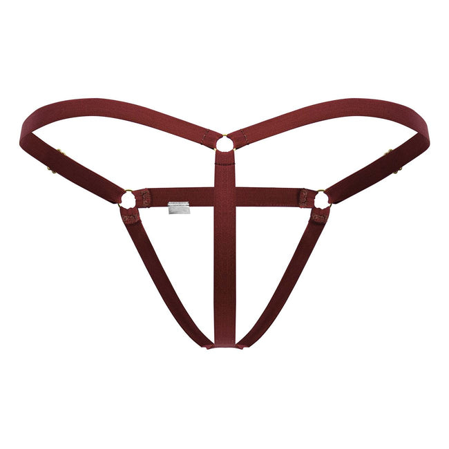 CandyMan 99852 Nudist Thongs Color Red
