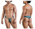 CandyMan 99861 Lace Thongs Color Green