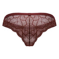 CandyMan 99868 Lace Briefs Color Wine