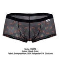 CandyMan 99873 Chili pepper Trunks Color Black Print