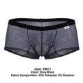 CandyMan 99873 Egyptian Trunks Color Gray-Black