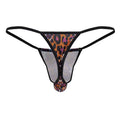 CandyMan 99877 Leopard Thongs Color Animal Print