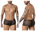 CandyMan 99896 Geometric Mesh Trunks Color Black