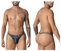 CandyMan 99899 Cowboy Thongs Color Denim Black