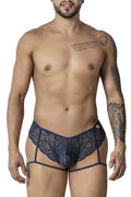 CandyMan 99905 Garter Lace Briefs Color Navy