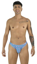 CandyMan 99923 Briefs Color Printed Blue