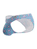 CandyMan 99923 Men's Underwear Printed Bikini Briefs Color Printed Blue