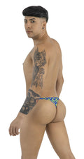 CandyMan 99924 Thongs Color Printed Navy