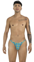 CandyMan 99924 Thongs Color Printed Turquoise