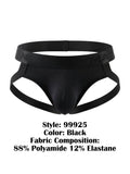 CandyMan 99925 Men's Underwear Supportive Strappy Jockstrap Color Black