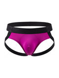 CandyMan 99925 Men's Underwear Supportive Strappy Jockstrap Color Magenta