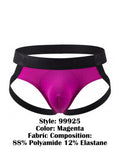 CandyMan 99925 Men's Underwear Supportive Strappy Jockstrap Color Magenta