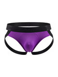CandyMan 99925 Men's Underwear Supportive Strappy Jockstrap Color Orchid
