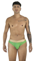 CandyMan 99926 Briefs Color Printed Green