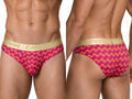 CandyMan 99926 Men's Underwear Printed Briefs Color Printed Pink