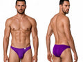 CandyMan 99928 Men's Underwear Bikini Sleek Low Rise Brief Color Orchid